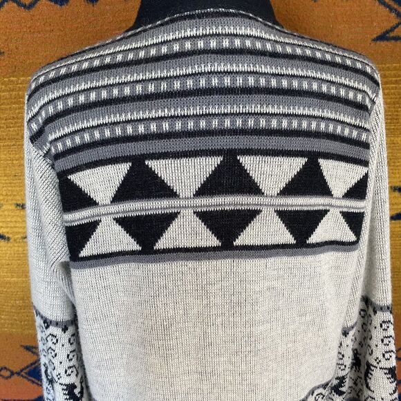 Vintage Billie Jo Winter Open Cardigan Sweater. S/M. USA. Early 80’s. Kimono. - Picture 5 of 13